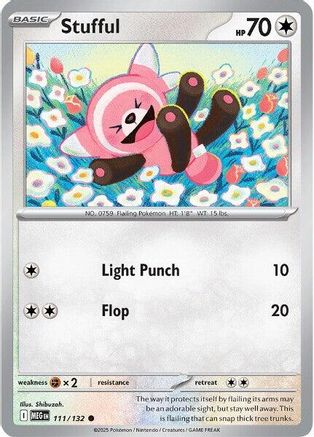 Stufful 111/132 [ME01 Mega Evolution] (Reverse Holofoil)