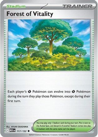 Forest of Vitality 117 [ME01 Mega Evolution] (Reverse Holofoil)