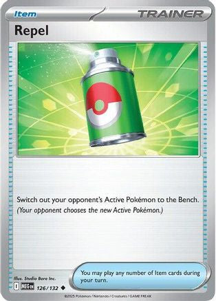 Repel 126 [ME01 Mega Evolution] (Reverse Holofoil)