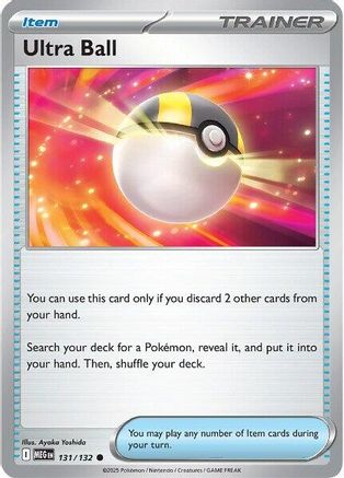 Ultra Ball 131 [ME01 Mega Evolution] (Reverse Holofoil)