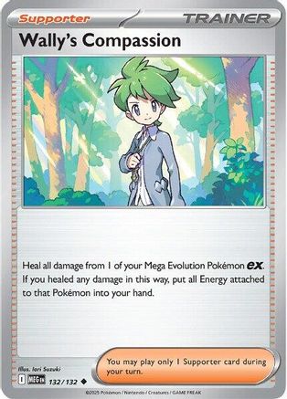 Wally's Compassion 132/132 [ME01 Mega Evolution]