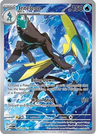 Inteleon 142/132 [ME01 Mega Evolution] (Holofoil)