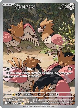 Spearow 151/132 [ME01 Mega Evolution] (Holofoil)