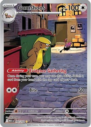Gumshoos 153/132 [ME01 Mega Evolution] (Holofoil)