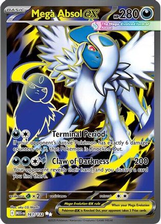 Mega Absol ex 161/132 [ME01 Mega Evolution] (Holofoil)