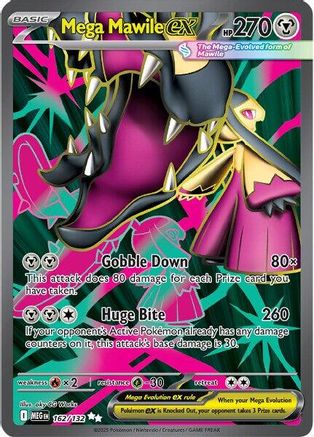 Mega Mawile ex 162/132 [ME01 Mega Evolution] (Holofoil)