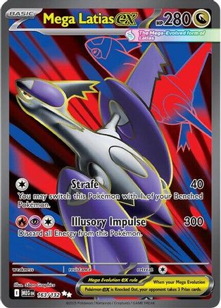 Mega Latias ex 163/132 [ME01 Mega Evolution] (Holofoil)
