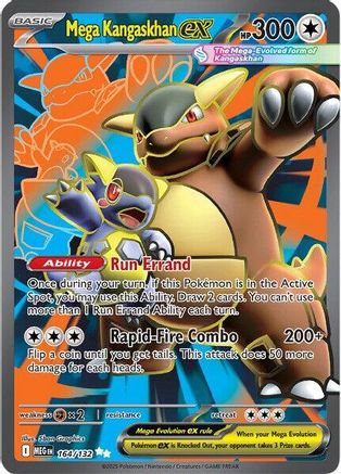 Mega Kangaskhan ex 164/132 [ME01 Mega Evolution] (Holofoil)