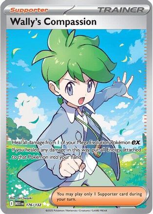 Wally's Compassion 176/132 [ME01 Mega Evolution] (Holofoil)