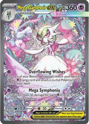 Mega Gardevoir ex 178/132 [ME01 Mega Evolution] (Holofoil)