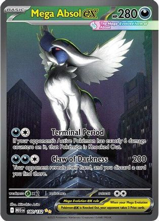 Mega Absol ex 180/132 [ME01 Mega Evolution] (Holofoil)