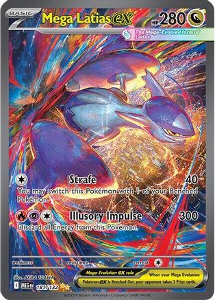 Mega Latias ex 181/132 [ME01 Mega Evolution] (Holofoil)