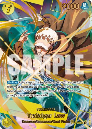 Trafalgar Law - OP10-119 (SP) [Premium Booster -The Best- Vol. 2] Secret Rare