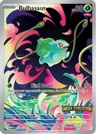 Bulbasaur (Mega Evolution) 133/132 [ME01 Mega Evolution] (Holofoil)
