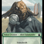 Human Noble // Alien Salamander Double-Sided Token [Doctor Who Tokens]