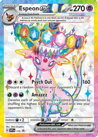Espeon ex SVP [SV Scarlet & Violet Promo Cards] (Holofoil)