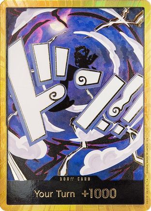 DON!! Card (GEAR5 Luffy) (Gold) [Premium Booster -The Best- Vol. 2] DON!!