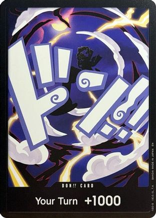 DON!! Card (GEAR5 Luffy) [Premium Booster -The Best- Vol. 2] DON!!
