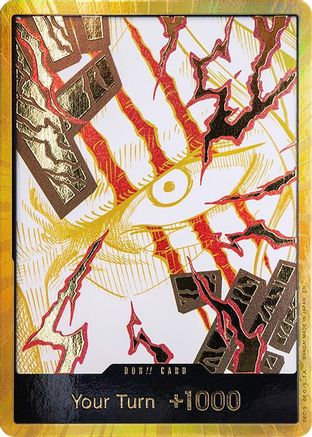 DON!! Card (Shanks) (Gold) [Premium Booster -The Best- Vol. 2] DON!!