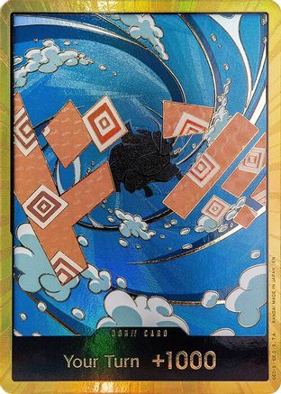 DON!! Card (Jinbe) (Gold) [Premium Booster -The Best- Vol. 2] DON!!