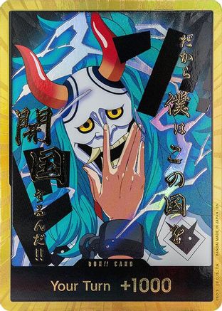 DON!! Card (Yamato) (Gold) [Premium Booster -The Best- Vol. 2] DON!!