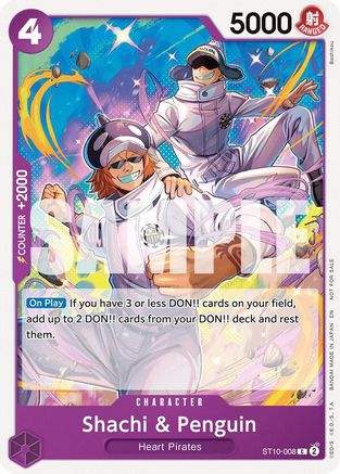 Shachi & Penguin (Tournament Pack 2025 Vol. 4) [One Piece Promotion Cards] Common