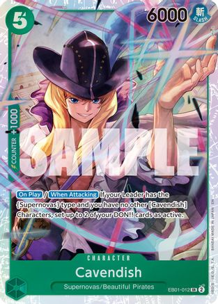 Cavendish - EB01-012 (Reprint) [Premium Booster -The Best- Vol. 2] Super Rare