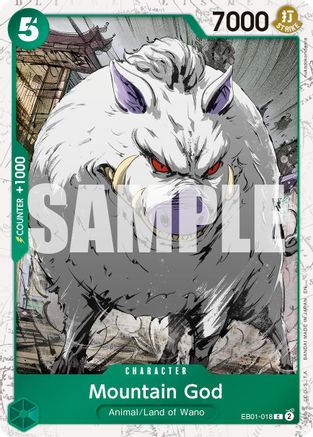 Mountain God (Pirate Foil) [Premium Booster -The Best- Vol. 2] Common