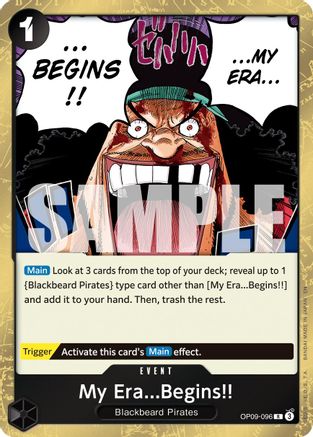 My Era...Begins!! (Reprint) [Premium Booster -The Best- Vol. 2] Rare