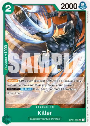 Killer (Reprint) [Premium Booster -The Best- Vol. 2] Uncommon