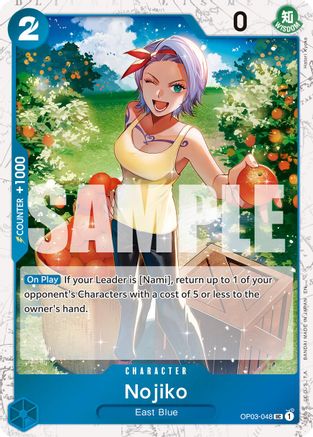 Nojiko (Pirate Foil) [Premium Booster -The Best- Vol. 2] Uncommon