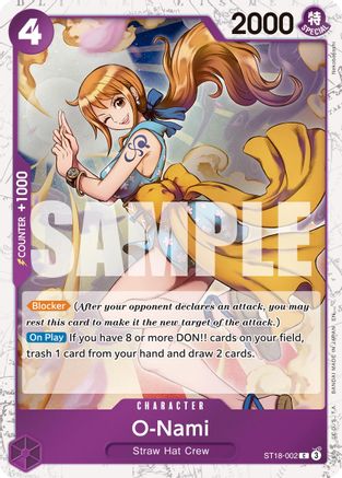 O-Nami (Pirate Foil) [Premium Booster -The Best- Vol. 2] Common