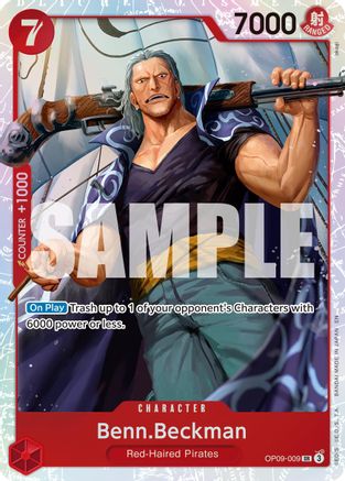 Benn.Beckman (Reprint) [Premium Booster -The Best- Vol. 2] Super Rare