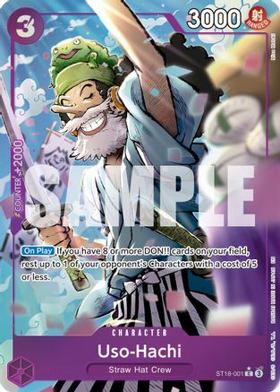 Uso-Hachi (Alternate Art) [Premium Booster -The Best- Vol. 2] Common