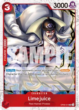 Limejuice (Pirate Foil) [Premium Booster -The Best- Vol. 2] Uncommon