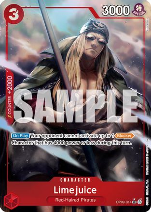 Limejuice (Alternate Art) [Premium Booster -The Best- Vol. 2] Uncommon
