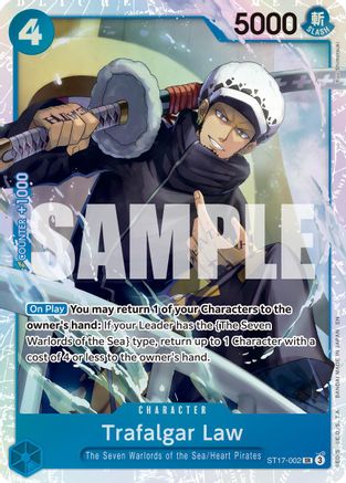 Trafalgar Law - ST17-002 (Reprint) [Premium Booster -The Best- Vol. 2] Super Rare