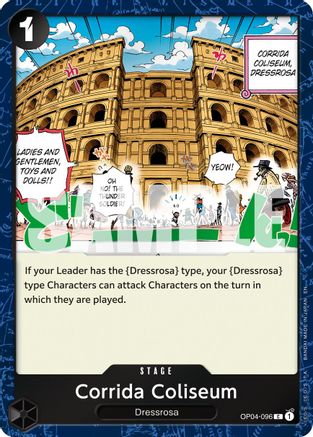 Corrida Coliseum (Pirate Foil) [Premium Booster -The Best- Vol. 2] Common