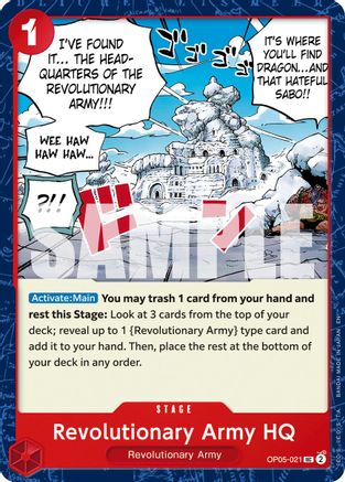 Revolutionary Army HQ (Reprint) [Premium Booster -The Best- Vol. 2] Uncommon