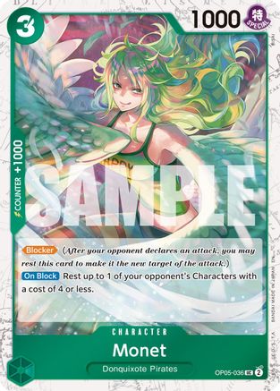 Monet (Pirate Foil) [Premium Booster -The Best- Vol. 2] Uncommon