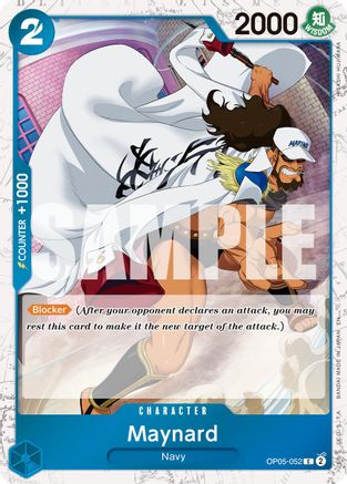 Maynard (Pirate Foil) [Premium Booster -The Best- Vol. 2] Common