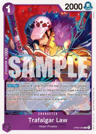 Trafalgar Law - OP09-069 (Reprint) [Premium Booster -The Best- Vol. 2] Rare
