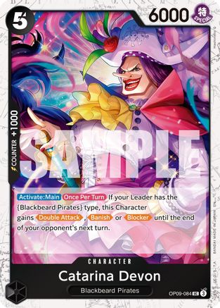 Catarina Devon (Pirate Foil) [Premium Booster -The Best- Vol. 2] Uncommon