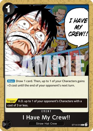 I Have My Crew!! (Reprint) [Premium Booster -The Best- Vol. 2] Common