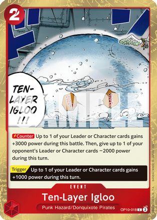 Ten-Layer Igloo (Pirate Foil) [Premium Booster -The Best- Vol. 2] Common