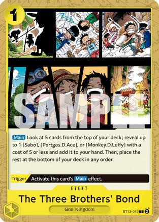 The Three Brothers' Bond (Reprint) [Premium Booster -The Best- Vol. 2] Common