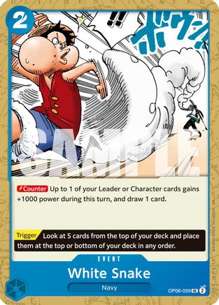 White Snake (Reprint) [Premium Booster -The Best- Vol. 2] Uncommon