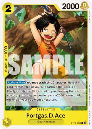Portgas.D.Ace - ST13-010 (Reprint) [Premium Booster -The Best- Vol. 2] Common