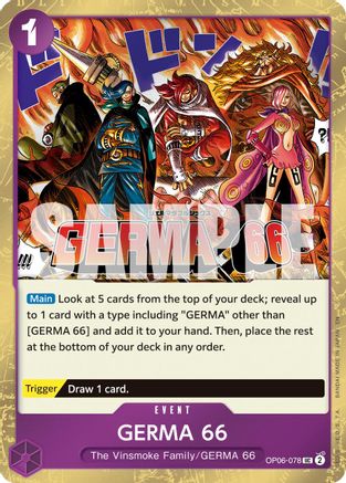GERMA 66 (Pirate Foil) [Premium Booster -The Best- Vol. 2] Uncommon