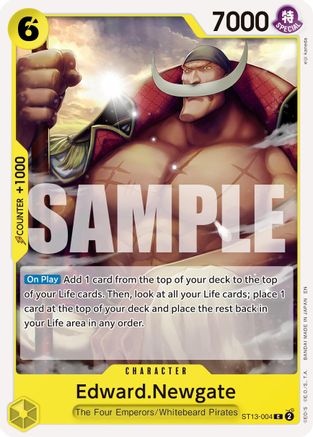 Edward.Newgate - ST13-004 (Reprint) [Premium Booster -The Best- Vol. 2] Common
